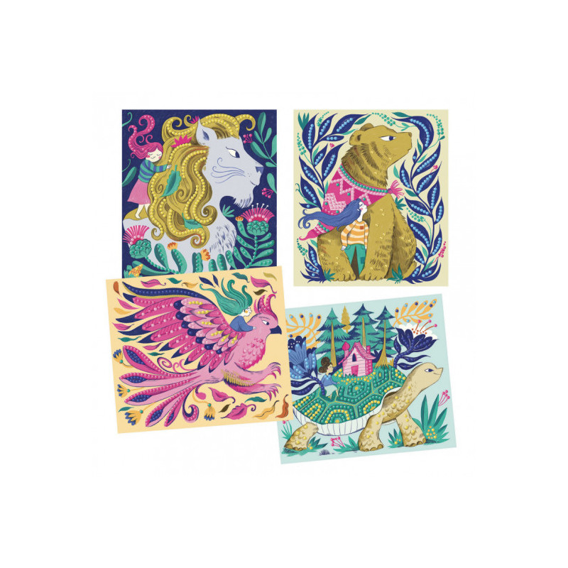 Djeco - Artistic diams, Mythical Creatures