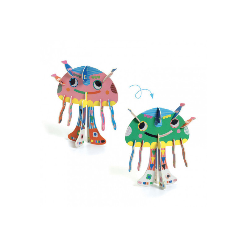 Djeco - Three 3D animals