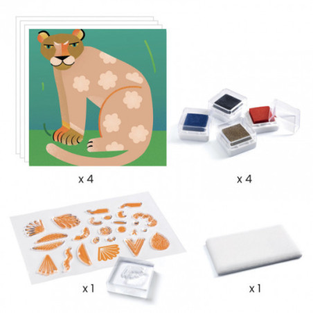 Djeco - Patterns and animals