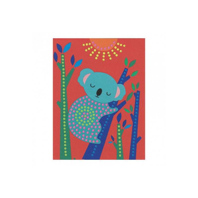 Djeco - Pointillism, stick painting