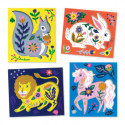 Djeco - Artistic Beads - Flowers and fur