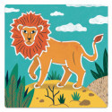Djeco - Stencils: Wild animals