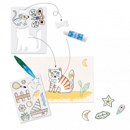 Djeco - A world to create, animals
