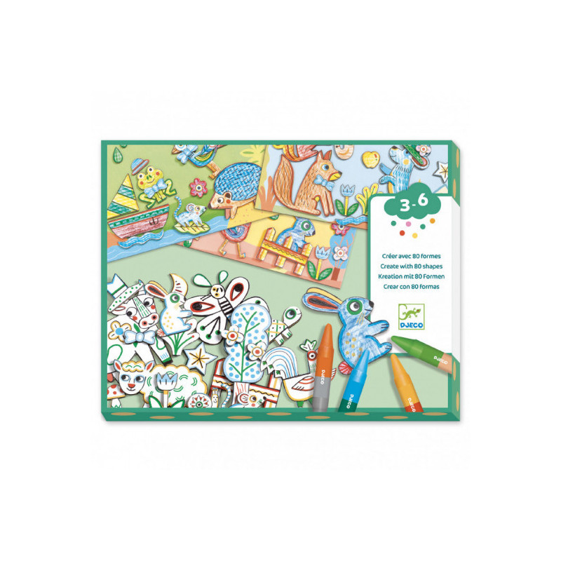 Djeco - A world to create, animals