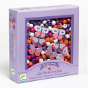 Djeco - Wooden beads, Butterflies