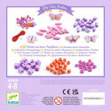 Djeco - Wooden beads, Butterflies