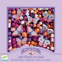 Djeco - Wooden beads, Butterflies