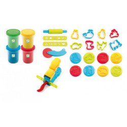 Djeco - 4 tubs and 21 tools