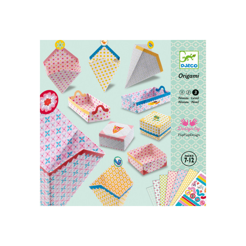 Djeco - Origami, Small Boxes