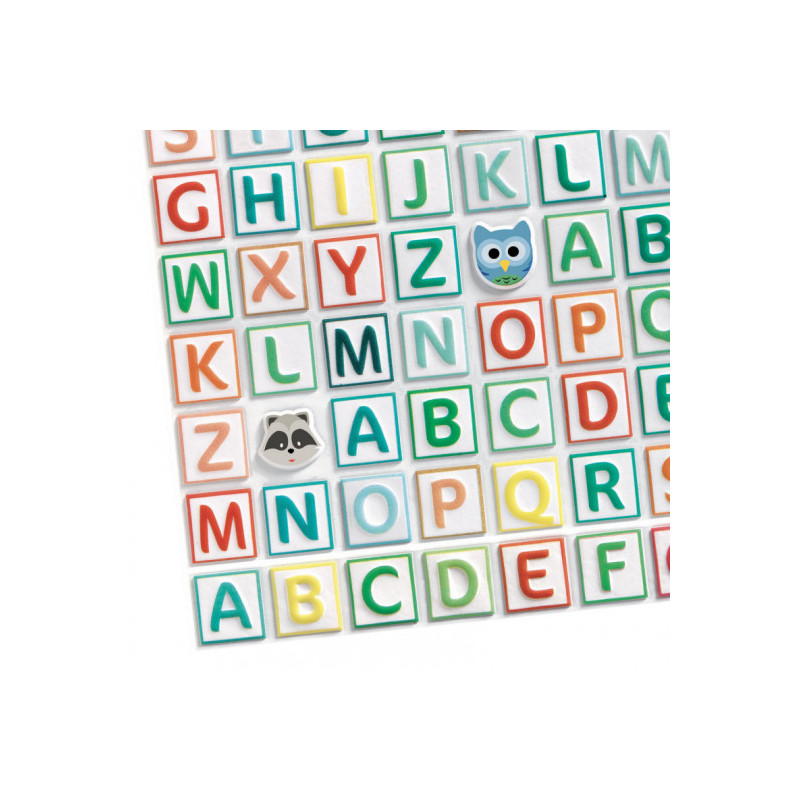 Djeco - Alphabet stickers