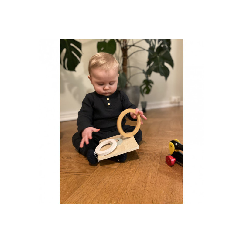 Pellianni - Round Puzzle Mustard