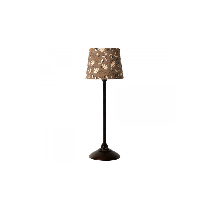 Maileg - Miniatyr golvlampa - Anthracite