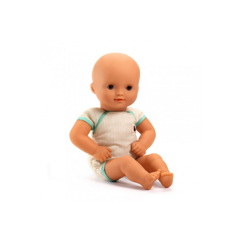 Djeco - Green - doll to dress