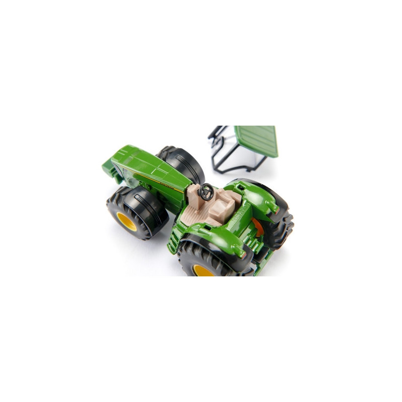 Siku - JD TRAKTOR M. SLÄP 1:50