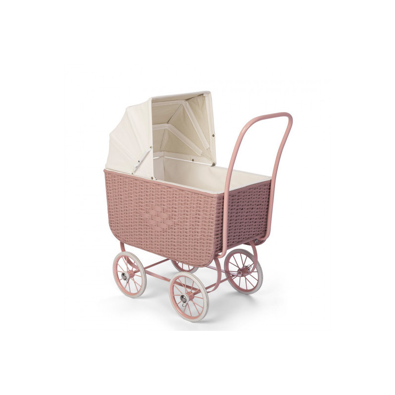 byAstrup - Lyxig vintage dockvagn, rose