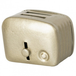 Maileg - Brödrost med bröd, Silver