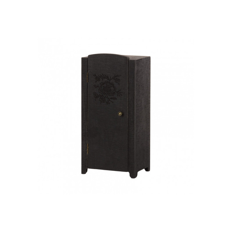 Maileg - Miniature garderob, Anthracite