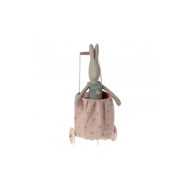 Maileg - Trolley,  Dots Rose