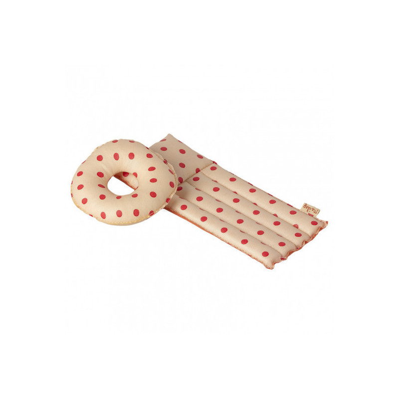 Maileg - Luftmadrass, Red dot
