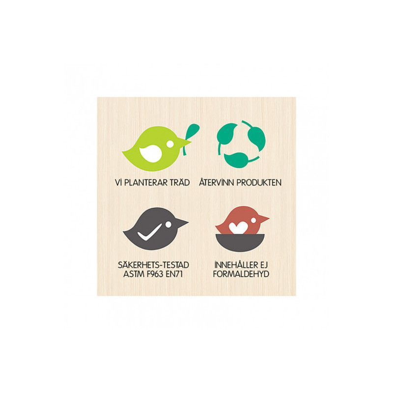 Tender leaf toys - Dockhusmöbler `Barnrum´
