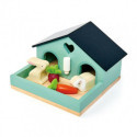 Tender leaf toys - Dockhusdjur `Kaniner och marsvin´