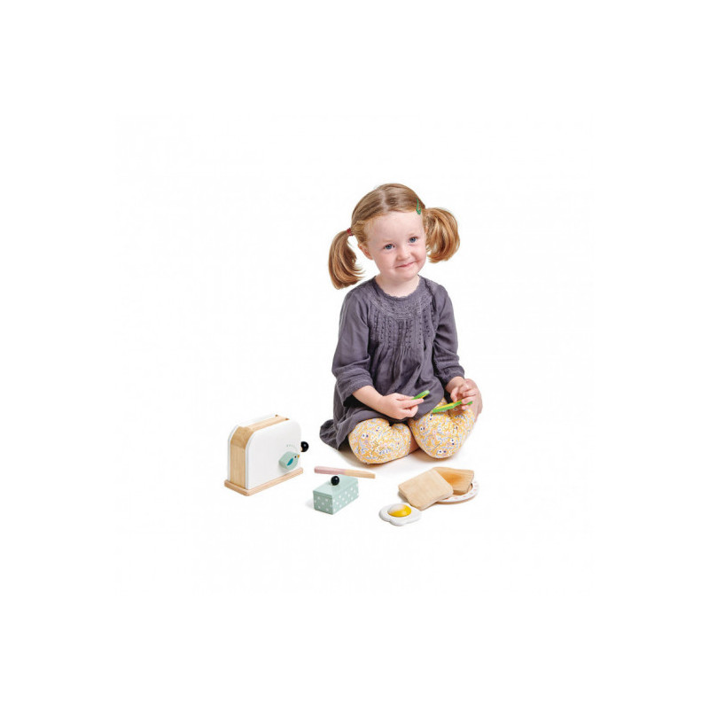 Tender Leaf Toys - Brödrost med tillbehör