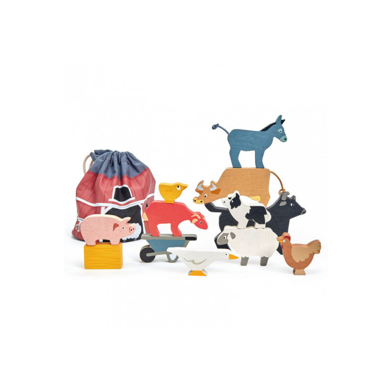 Tender Leaf Toys - Balanslek Bondgård