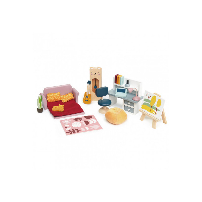 Tender leaf toys - Dockhusmöbler Tonårsrum