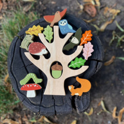 Tender leaf toys - Balanslek, Skogsdjur