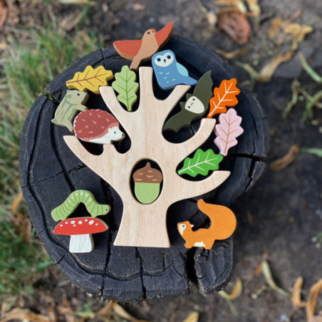 Tender leaf toys - Balanslek, Skogsdjur