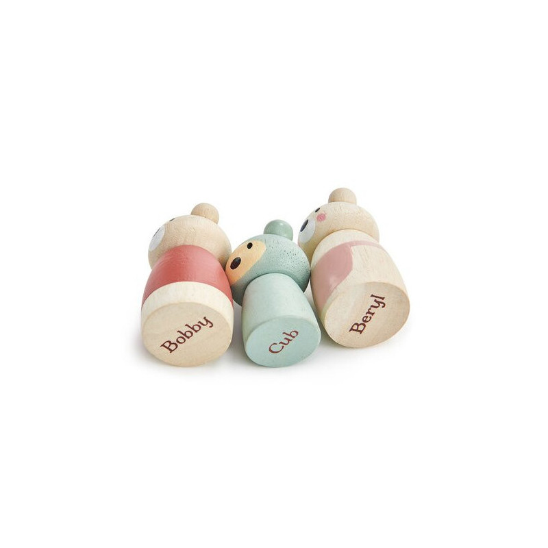 Tender leaf toys - Småfolk Björnar