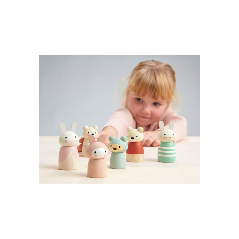 Tender leaf toys - Småfolk Kaniner