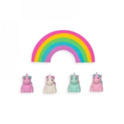 OOLY - Suddgummi - regnbåge och enhörningar