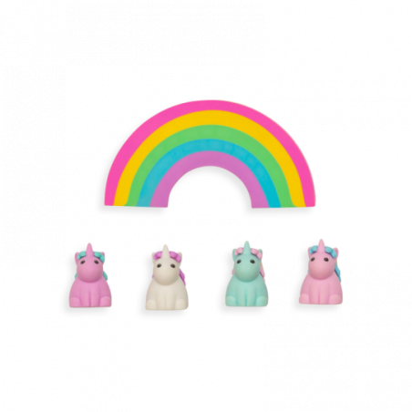 OOLY - Suddgummi - regnbåge och enhörningar