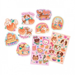 OOLY - Doftstickers - Puppies & Peaches
