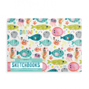OOLY - Skissblock 2-pack - Friendly Fish
