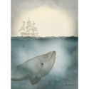 Mrs Mighetto - Poster Mini, Ocean 18x24 cm