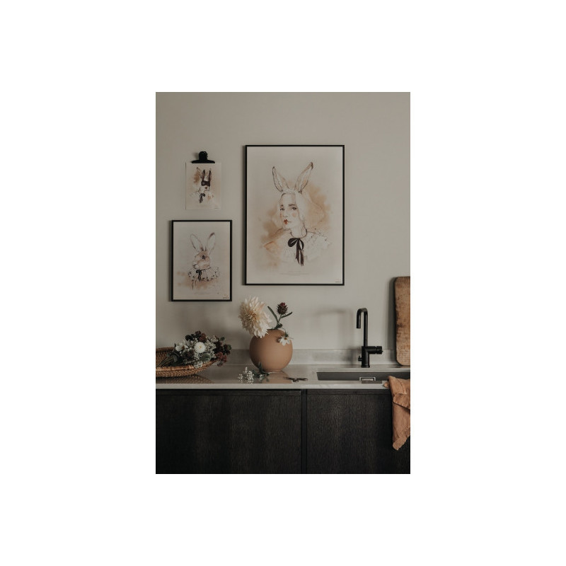 Mrs Mighetto - Poster, Lady Ivory 50x70 cm