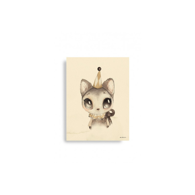 Mrs Mighetto - Poster, Dear Meow 30x40 cm