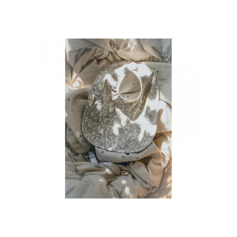 Mrs Mighetto - Haklapp, Misty Leaf grey