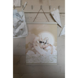 Mrs Mighetto - Poster hängare, Cloudy 31 cm