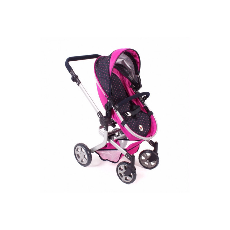 Bayer chic -  Dockvagn Kombi Mika Pink/blue