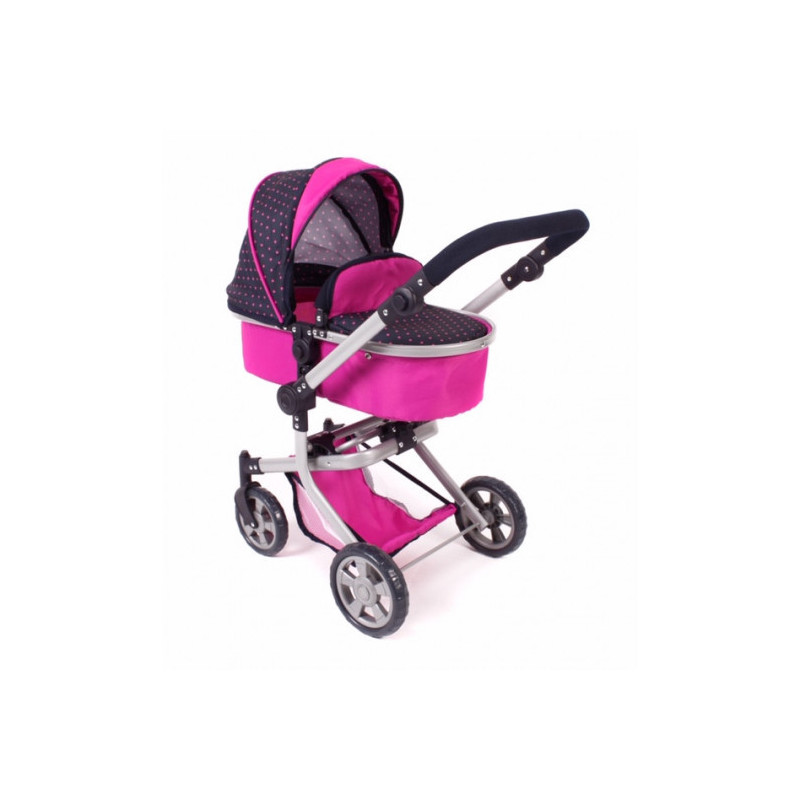 Bayer chic -  Dockvagn Kombi Mika Pink/blue