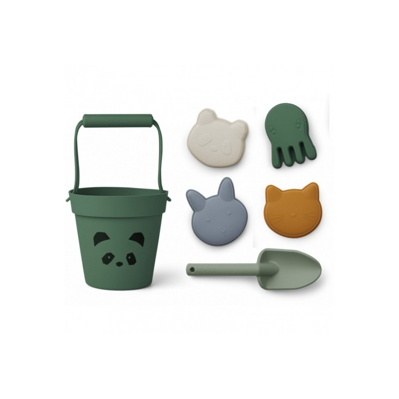 Liewood - Dante strandset Panda green multi