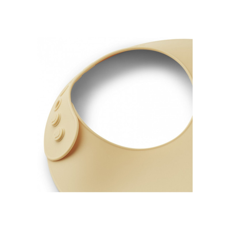 Liewood - Tilda silicone haklapp 2-pack, Mouse wheat yellow mix