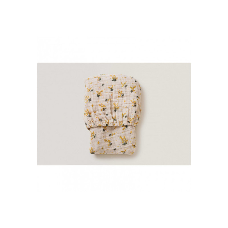 Garbo & Friends - Lakan, Fitted sheet Muslin Mimosa Junior