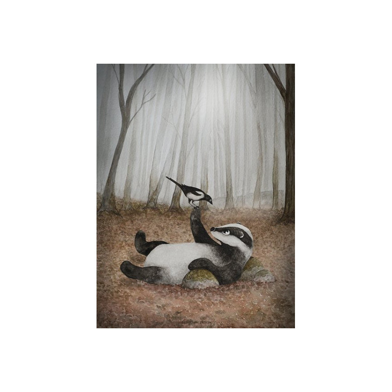 Fashionell - A Forest Fairy Tale - Beppe & Sam 30x40cm