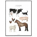 Fashionell - Poster - In the Barn, 40x50 cm