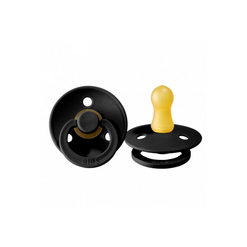 Bibs Napp - Black, 0-6 mån