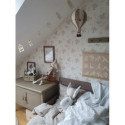 Super Balloon - Luftballong Medium beige/gräddvit